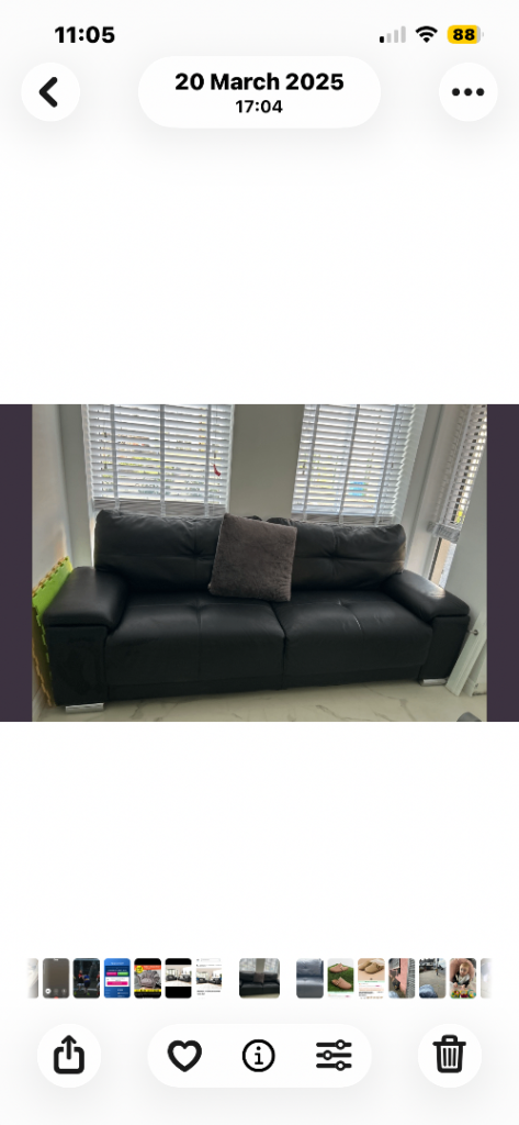 Faux leather 3+2