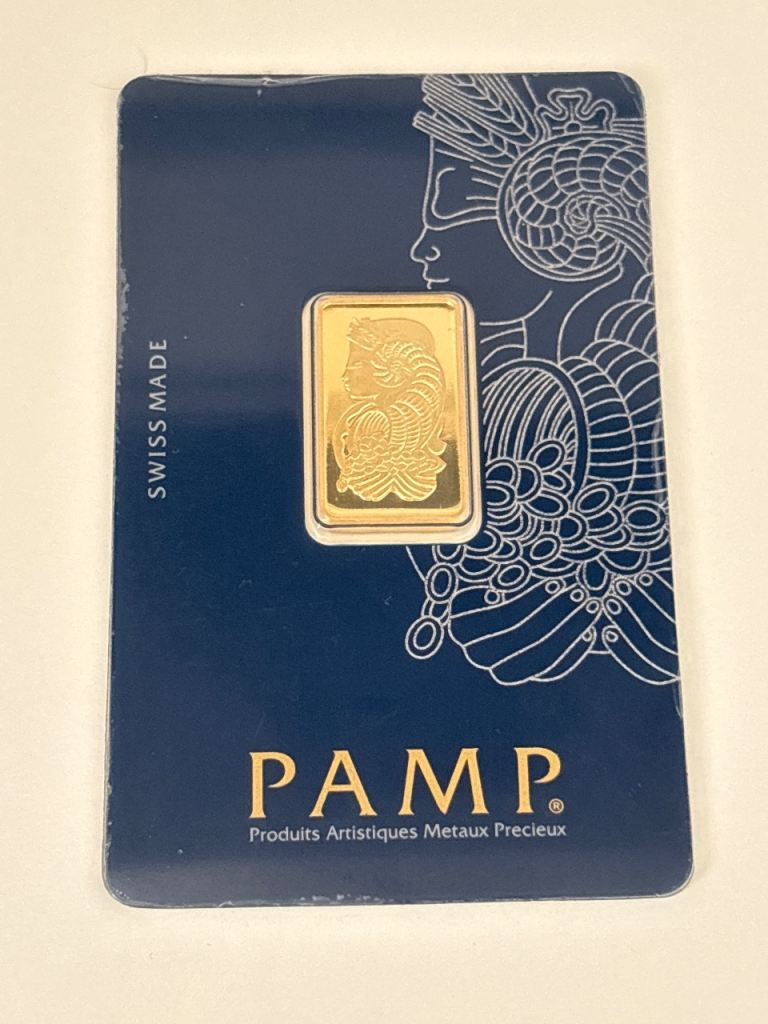PAMP Gold Bar – Swiss Made, Collectible