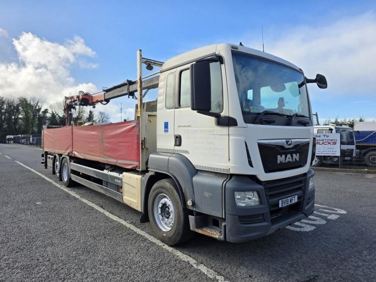 2018 MAN TGS 26.360 6X2 Block Truck 