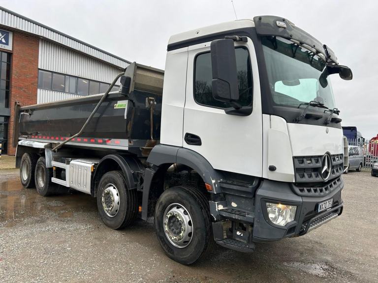 MERCEDES AROCS 3240 EURO 6 8X4 STEEL TIPPER 2020 – WX70 TFU