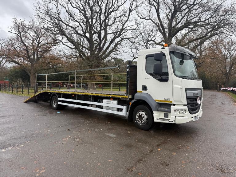 DAF LF 210 BEAVER TAIL WITH WINCH