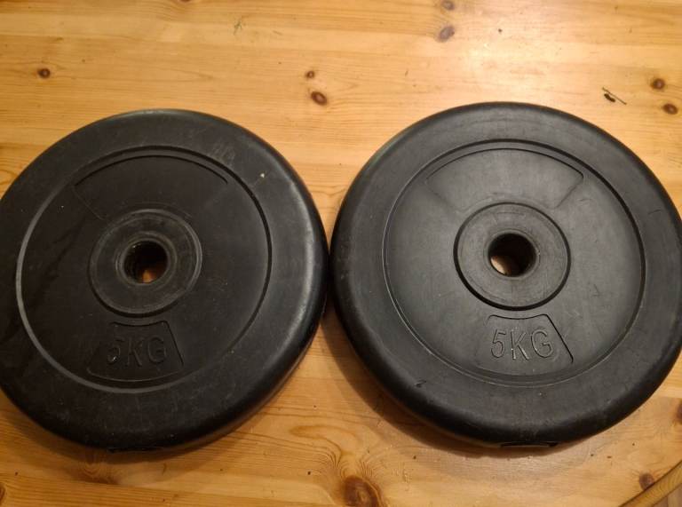 image for  5kg weights x 2