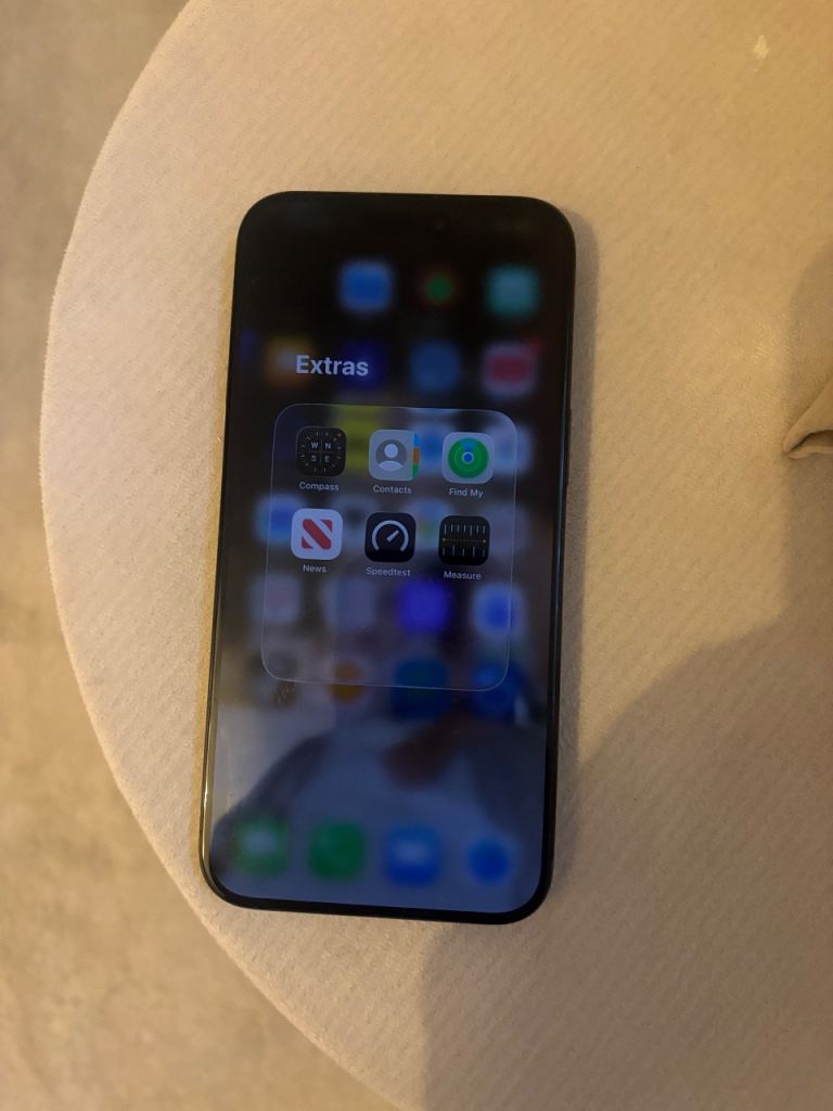 iPhone 15 pro max space grey 
