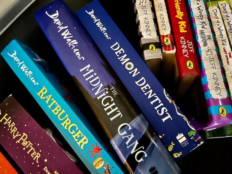 Childrens Books - David Walliams Midnight Gang, Demon Dentist, Ratburger, job lot.
