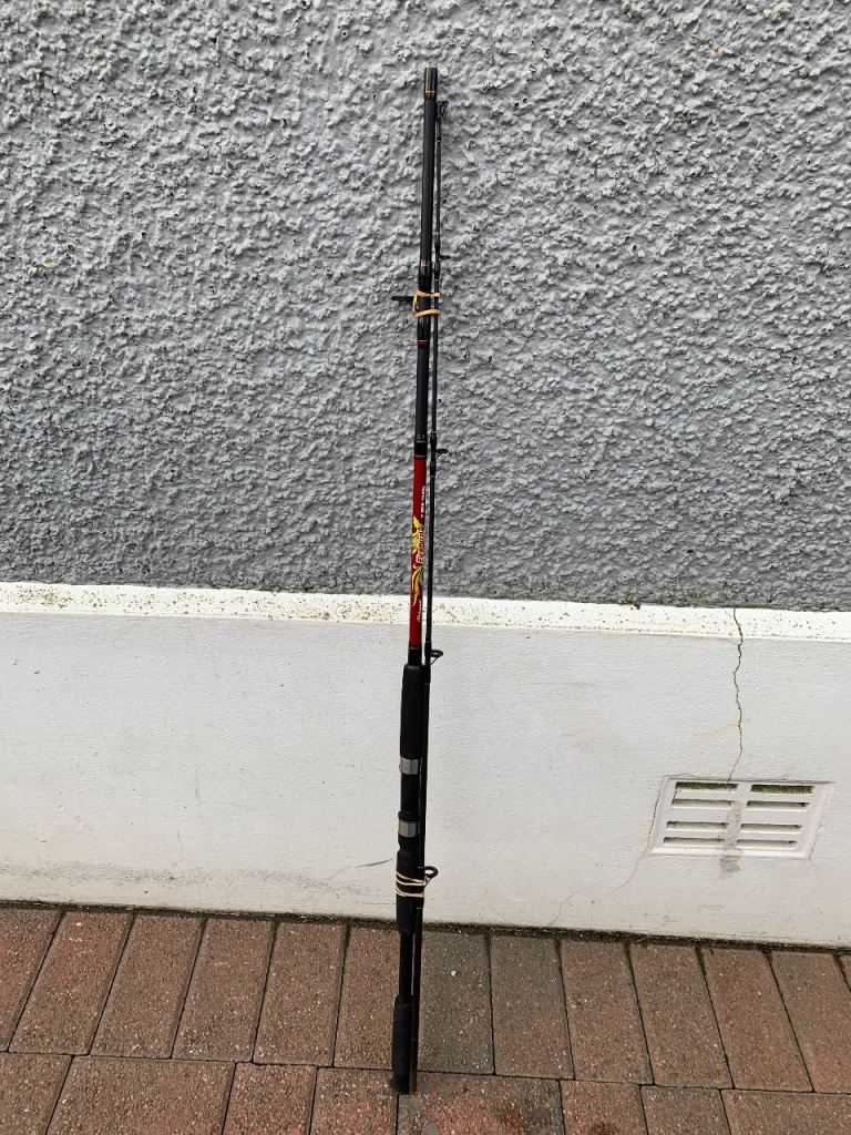 Shakespeare Firebird 7 foot 2 piece fishing rod bait lure spinning spin