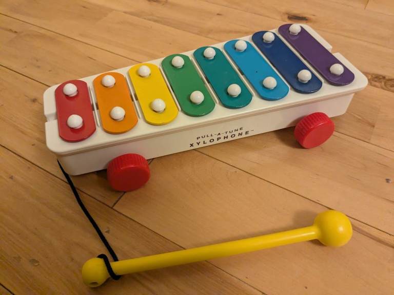 Fisher-Price Pull-a-Tune Xylophone – Multicoloured Plastic Toy