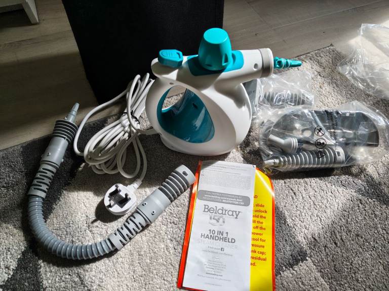 Beldray 10-in-1 Steam Cleaner, as new, bargain!