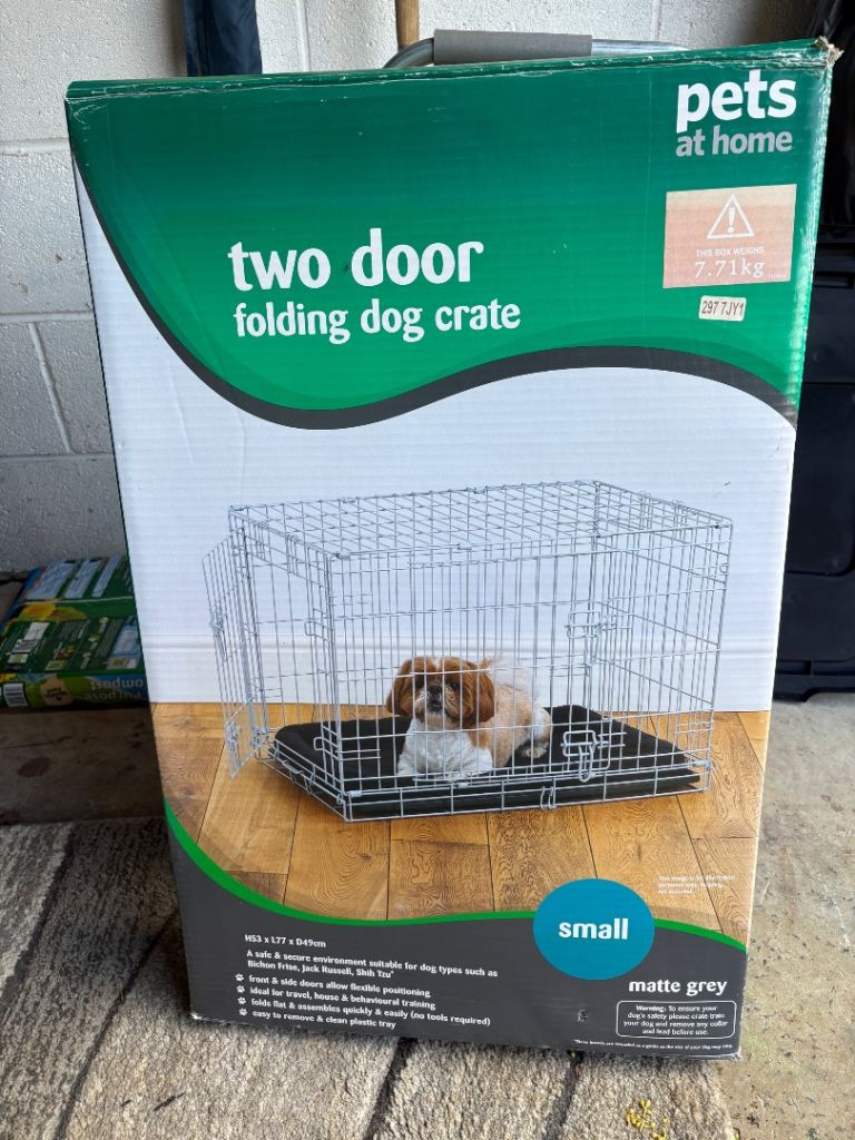Small foldable dog cage for sale