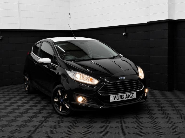 2016 Ford Fiesta 1.25 82 Zetec Black 3dr HATCHBACK Petrol Manual