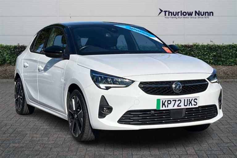 2022 Vauxhall Corsa 100kW GS Line 50kWh 5dr Auto [11kWCh] HATCHBACK ELECTRIC Automatic