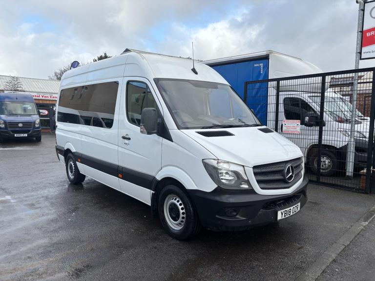 2018 Mercedes-Benz Sprinter 2.1 314 CDI TL14 Tourer Double Cab 5dr Diesel G-Tronic RWD MWB High R...