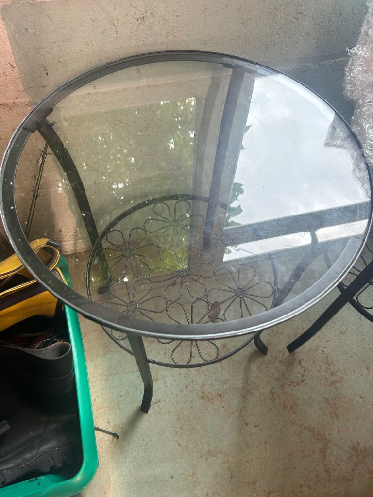 Two small coffee or bedside tables 