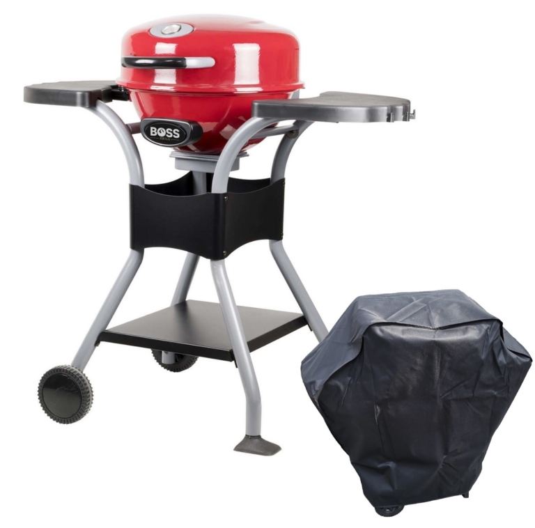 ElectriQ electric BBQ grill with cover