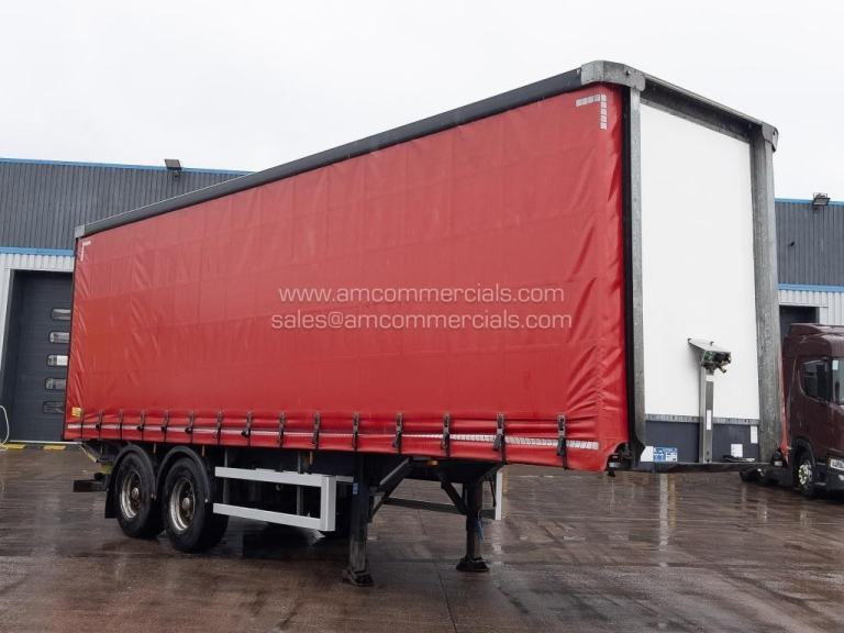 MONTRACON CURTAINSIDE 2 AXLE TRAILER