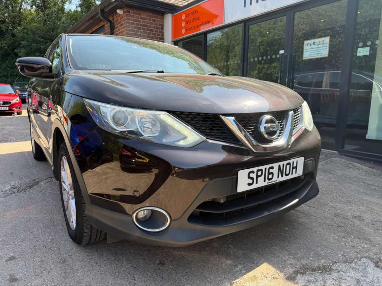 2016 Nissan Qashqai 1.2 Qashqai Acenta Smart Vision DiG-T 5dr SUV Petrol Manual