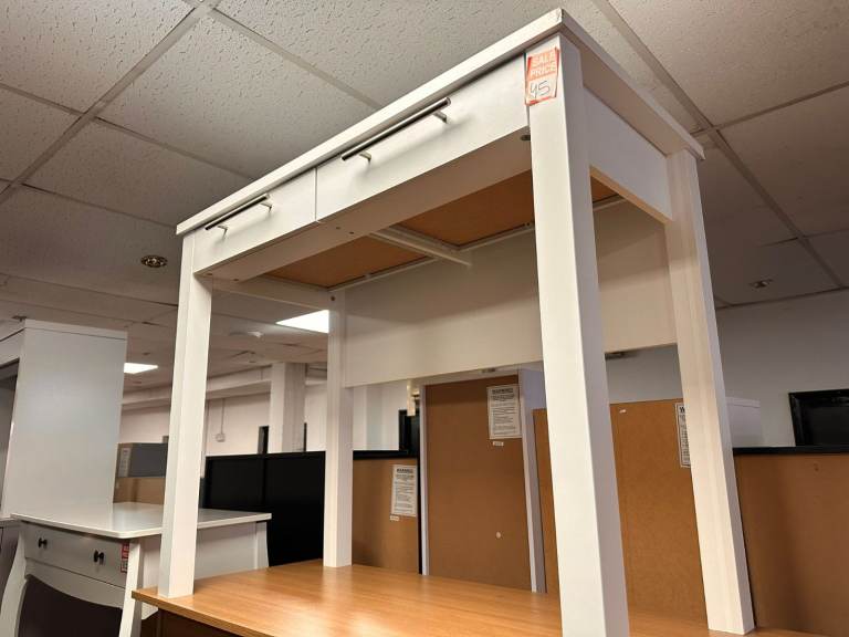 Brisbane 2 Drawer Dressing Table - White