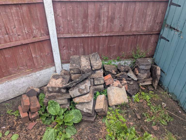 Hardcore/rubble/edging stones 