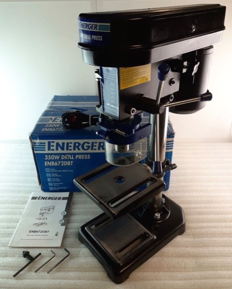 ENERGER ENB672DBT 290MM BRUSHLESS ELECTRIC PILLAR DRILL 230V
