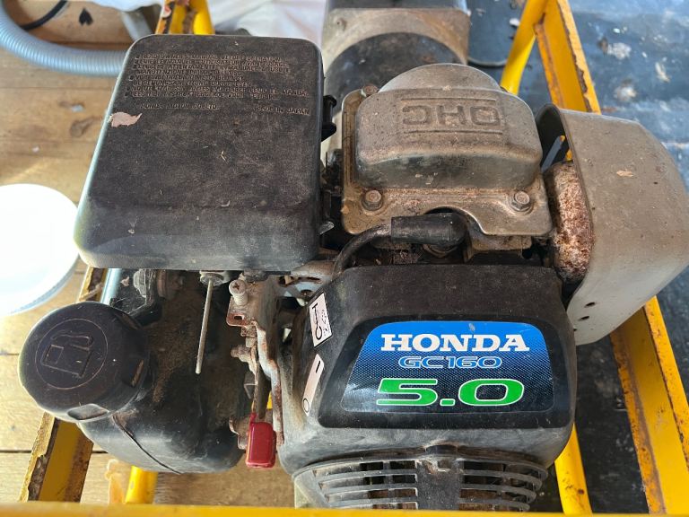 Honda Generator GC160 engine 2.2kva 110/230