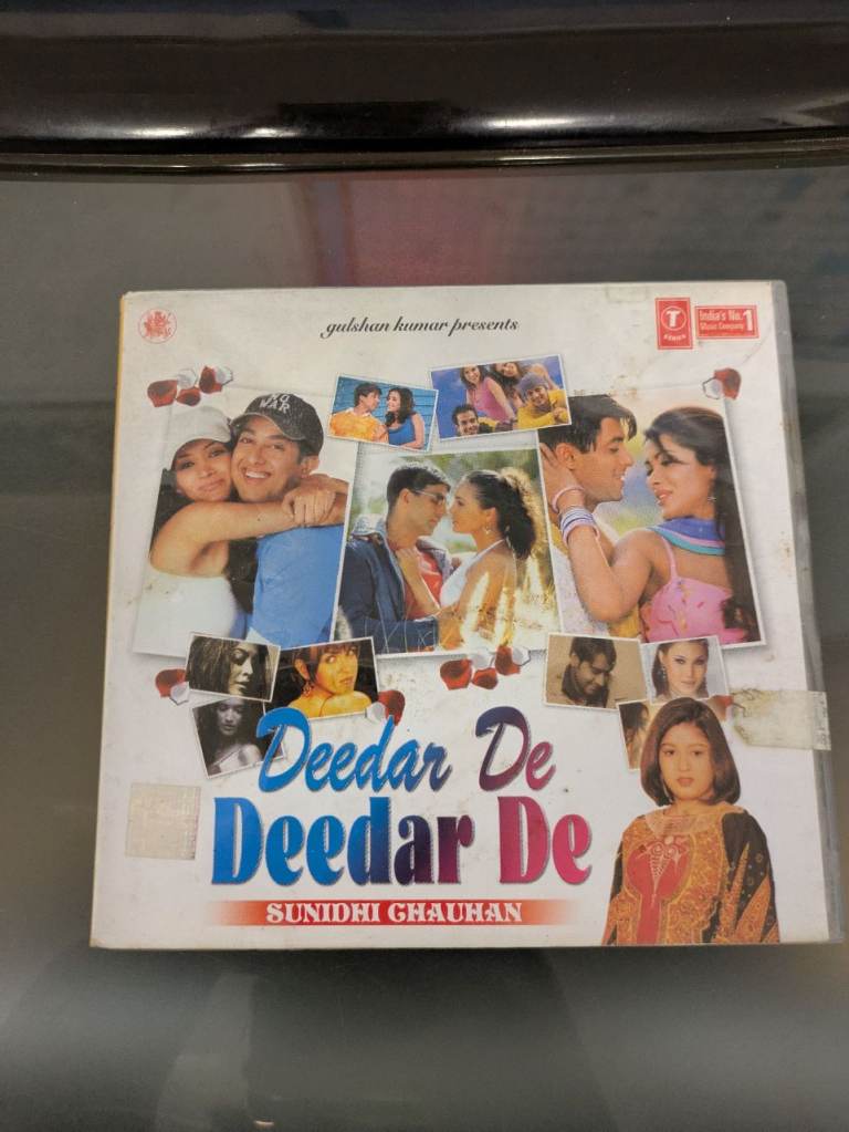 Deedar De Deedar De Indian Asian Hindi Bollywood Movie Soundtrack Songs Music CD ref 10