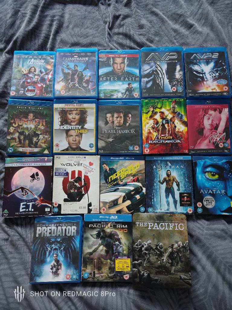 Blu ray dvds 
