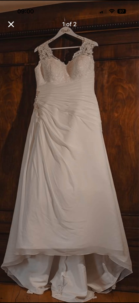 Wed2be ivory wedding dress