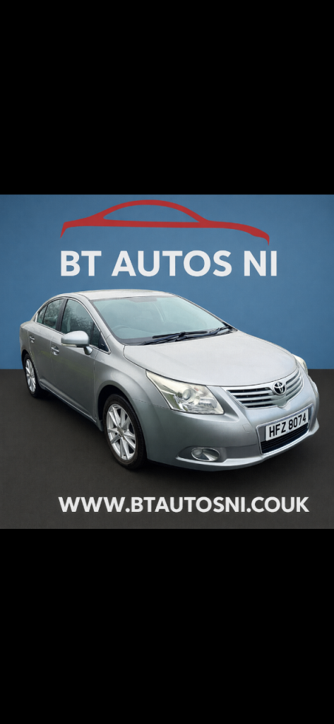 2011 Toyota Avensis 1.8 V-matic TR Nav 4dr, 1 owner, FSH, Mot Sept 26, 6mth RAC warranty