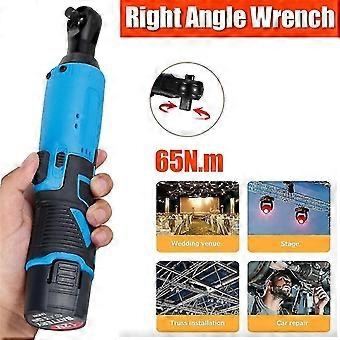 12v Cordless Electric Ratchet Wrench Rechargeable Battery Torque Ratchet With Sockets Tool With 