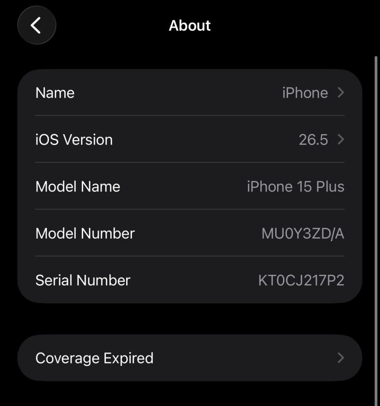 Apple iPhone 15 Plus (Black)