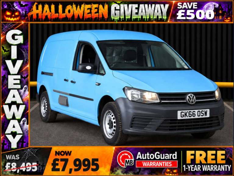 2016 Volkswagen Caddy Maxi 2.0 TDI C20 BlueMotion Tech Startline Panel Van 6dr Diesel Manual LWB ...