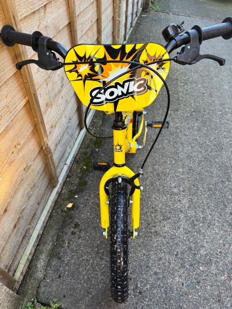 Kids Sonic Nitro Bike Age 3-7yrs