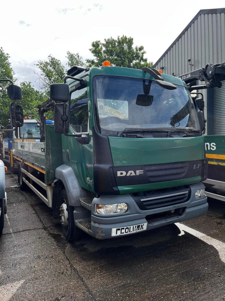 2011 DAF LF 55/220 15TON DROPSIDE WITH ATLAS 92.2 CRANE
