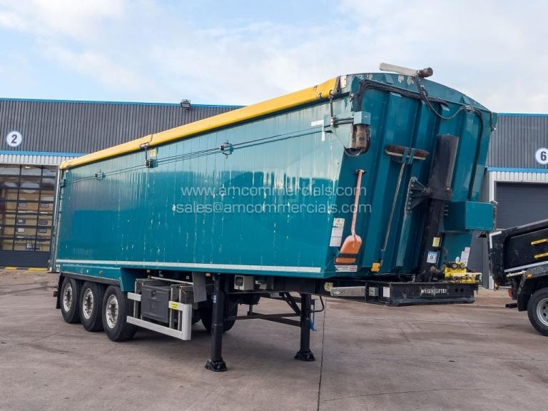 WEIGHTLIFTER 67ydÂ³ GRAIN SPEC ALLOY BULK TIPPER TRI AXLE TRAILER