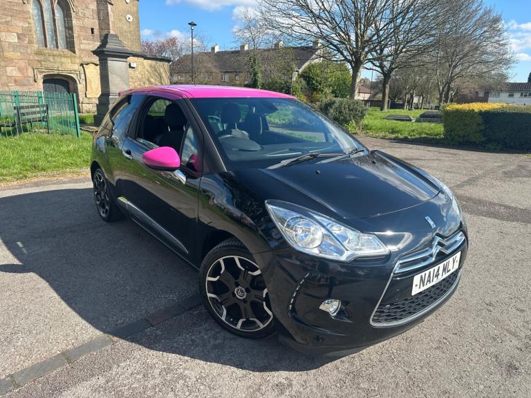 2014 Citroen DS3 1.6 THP 16V 155 DSport Pink 3dr HATCHBACK Petrol Manual