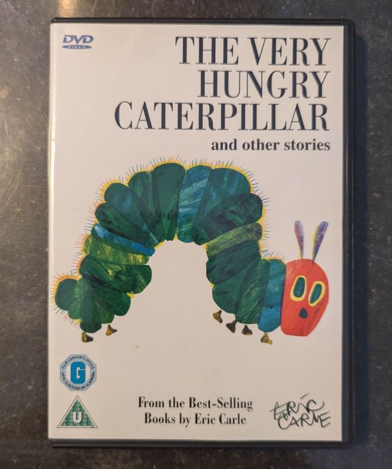 DVD of The Very Hungry Caterpillar 