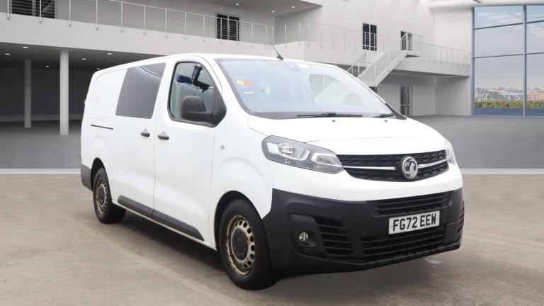 2022 Vauxhall Vivaro 3100 2.0d 145PS Dynamic H1 D/Cab PANEL VAN Diesel Manual