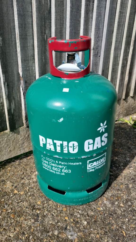 Calor Gas 13kg Patio Gas bottle (over 1/2 full)