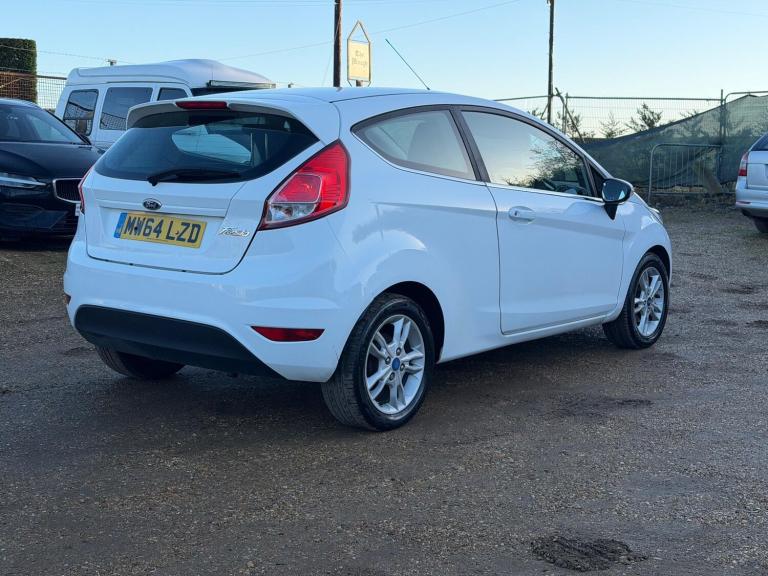 2014 Ford Fiesta 1.25 82 Zetec 3dr HATCHBACK PETROL Manual
