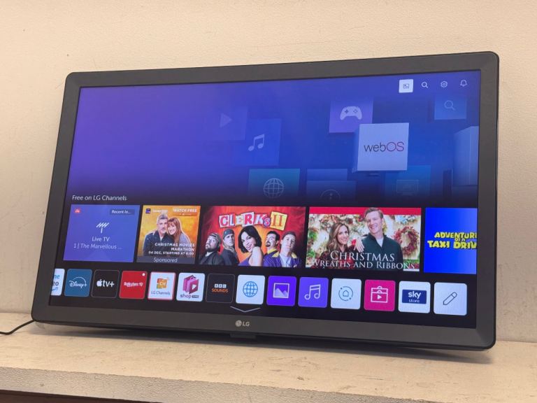 image for 24” Smart LG WiFi Hd led tv   Excellent condition-  Wall Mountable Only