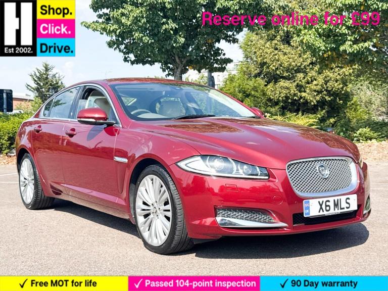 Jaguar XF 2.2d Portfolio Saloon 4dr Diesel Auto Euro 5 (s/s) (200 ps) Diesel Automatic