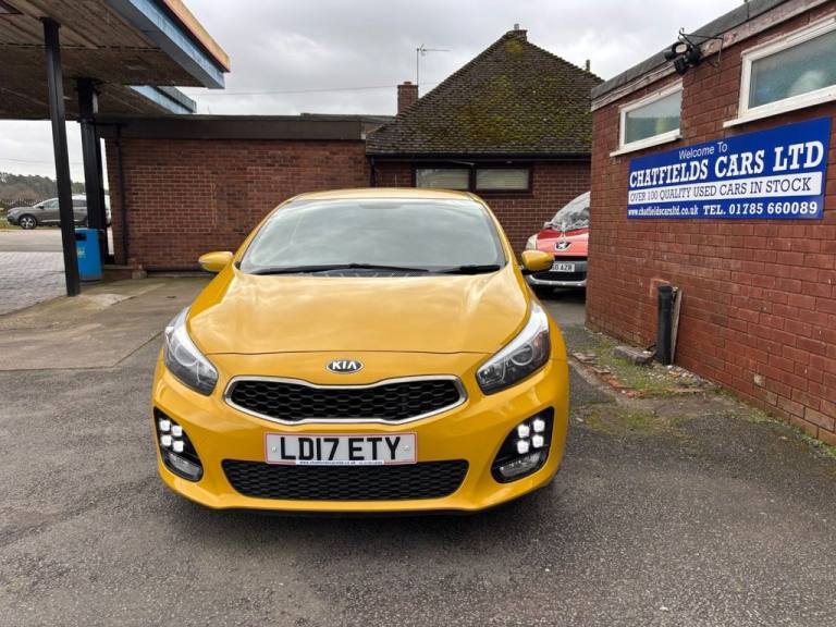 2017 17 KIA PROCEED 1.6 CRDI GT-LINE DIESEL,8 SERVICE RECORDS,NEW MOT, NAV,2 KEY