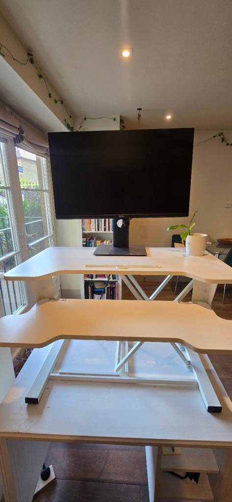 Desk riser (White no marks)