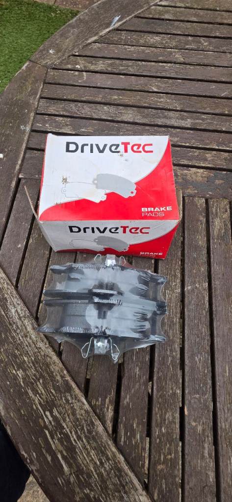 Wheel bearings and front pads