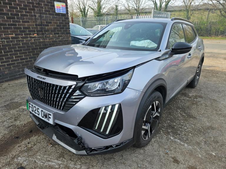 2025 PEUGEOT 2008 100kW Allure 50kWh 5dr Auto Damaged Salvage