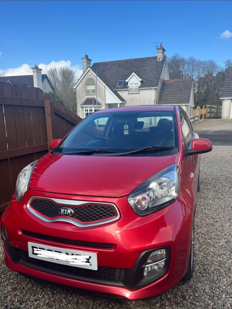 2013 Red Kia Picanto City 