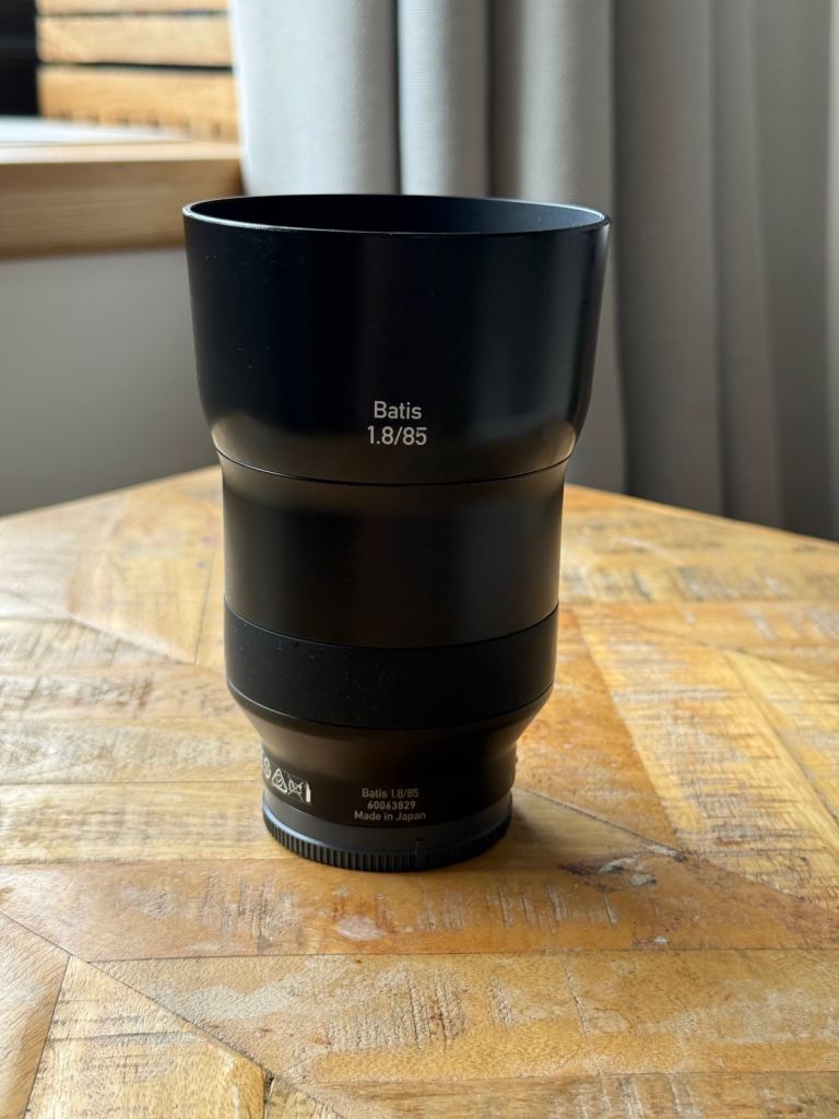 Zeiss Batis 85mm f/1.8 Lens for Sony E-Mount – Boxed, Mint Optics