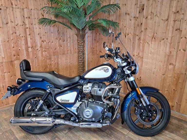 ROYAL ENFIELD SUPER METEOR CELESTIAL 650 - 2023 - 3174 MILES +++EXTRA'S