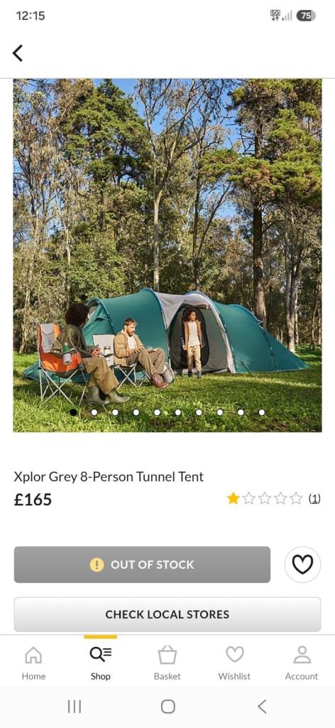 Brand new tent 