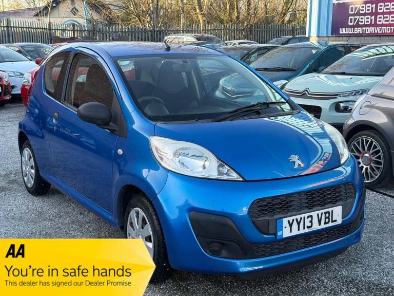 2013 Peugeot 107 1.0 Access 3dr HATCHBACK PETROL Manual