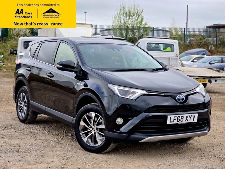 2018 Toyota RAV4 2.5 VVT-h Icon SUV 5dr Petrol Hybrid CVT Euro 6 (s/s) (197 ps) SUV Hybrid Automatic